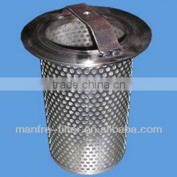 stainless steel basket strainer oil filters