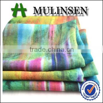 Polyester Chiffon Fabric Supplier In China, digital printed fabric for garments