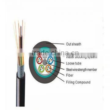 GYTS Single Mode Armoured Steel Tape Layer Loose Tube Outdoor Fiber Optic Cable Supplier per Meter with Low Price
