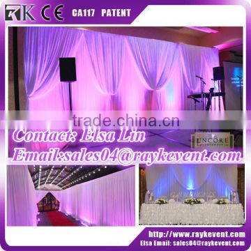 Singapore wholesale used pipe and drape backdrop curtain pipe and drape for sale