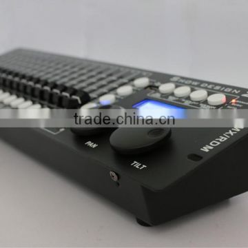 wireless dmx controller build-in microphone dj used stage lighting control console