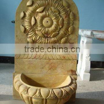 Previate villa garden carving stone outdoor garden wall fountain