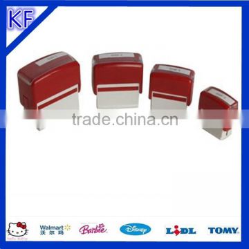automatic paid plastic rubber stamp
