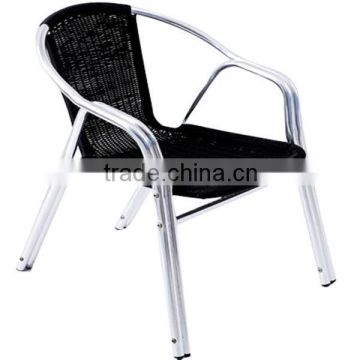 Double tube High quality outdoor aluminium chair for garden