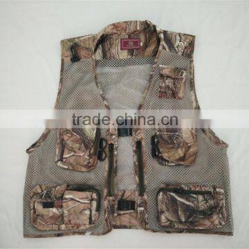 Tree Camouflage fishing vest