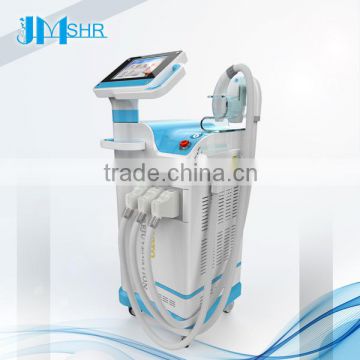 Professional hair removal SHR ND YAG laser RF machine for beauty salon use