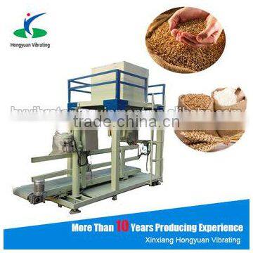 Wheat processing line weight and packing Machine, wheat flour milling machine