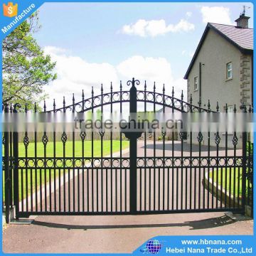 Made in China customized fence / latest main gate designs / sliding gate
