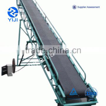 ISO High quality inclined rubber mobile belt conveyor