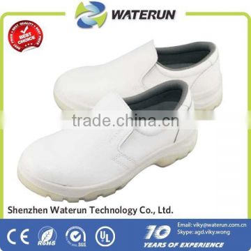 ESD pu white safety shoes factory