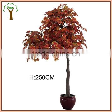 large artificial maple tree plastic maple tree for commercial decoration