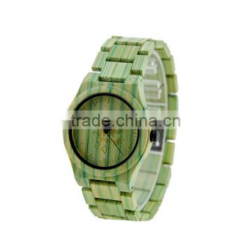 colorful bamboo watch