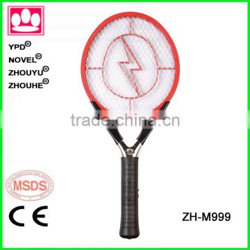2014 certification handheld ZHOUYU unique zapper mosquito racket with light a b c d e f g h i j k l n m o p q r s t u v w x y z