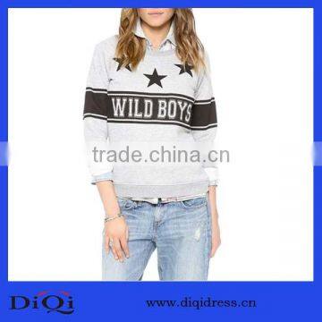 High quality plain wild boys hoodies for women DQ225