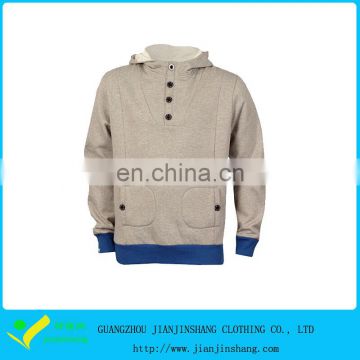 2016 New Fashion Women Grey Color Autumn Coat With Hoodies