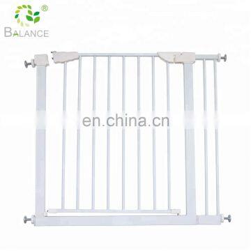 Pressure mounted gate Metal door and stairs baby safety gate