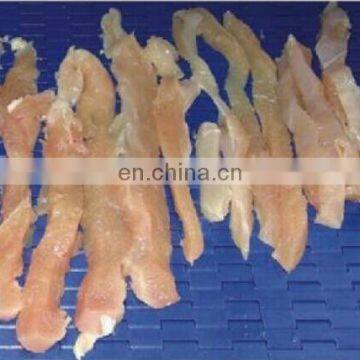 Continuous strip cuts Meat machine