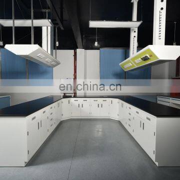 Laboratory furniture equipment island bench middle table