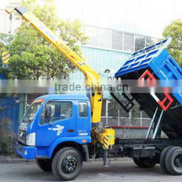 Forland 4x2 Dump Truck With Crane, 4ton Crane