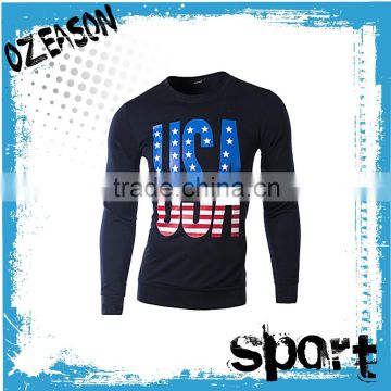 custom no brand name t-shirt with full sleeve for young boys on sale in USA