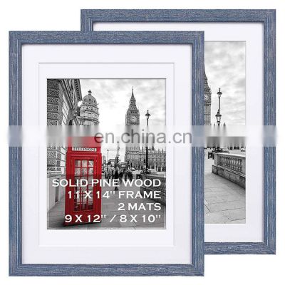 Wholesale 4x6 5x7 6x8 9x13 11x14 13x18 Stand Up Rustic Wood Picture Display Frames