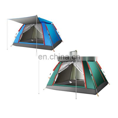 Latest Product Camping Ventilation Strong Rainproof Family Large Space Automatic Tent