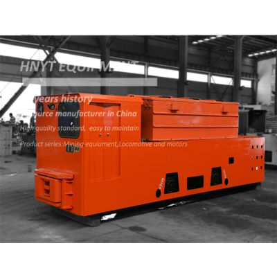 12-Ton Battery-Powered Xiangtan Electric Locomotive Metal Mine
