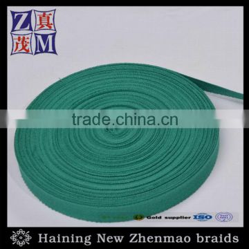100% polyester ribbon green color china supplier cheap belt