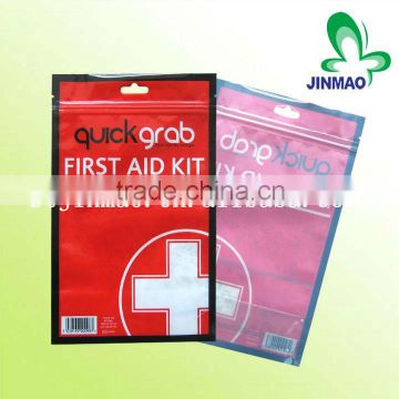 Printed OPP plastic bag with hole