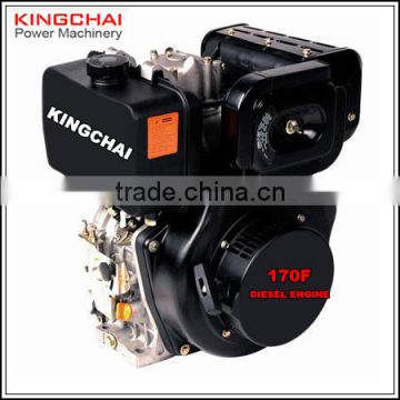 KINGCHAI Power Machinery Air Cooled Diesel Engine 170F, 4 hp Low Fuel Consumption Diesel Engine Good Price
