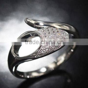 Handmade silver wedding ring