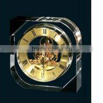 Fashion crystal clock for decoration