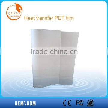 Double coating PET heat transfer film