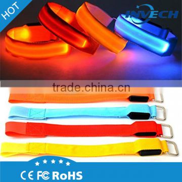 LIGHTWEIGHT, SOFT, FLEXIBLE NYLON AND EXTREMELY EASY TO WEAR Led light wristband