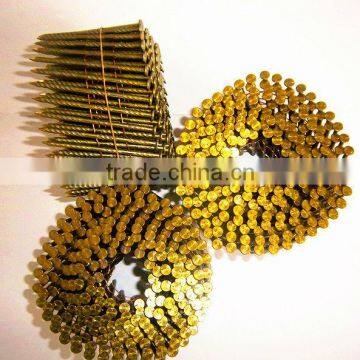 Hot Sale Screw Shank Wire Coil Nails Factory