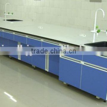 High grade anti - acid Gray lab sink table / Industrial sink table / lab washing table