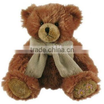 Sitting plush & stuffed Teddy Bear Plush animal Toy with a tie