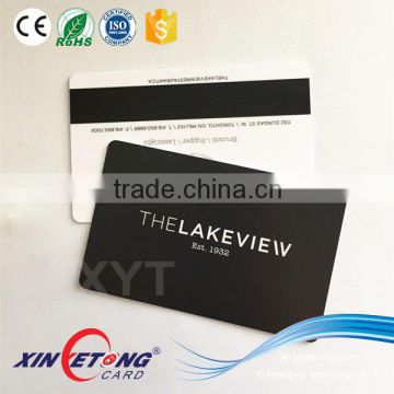 Customize Black Matte Surface PVC Business Card