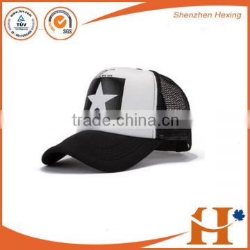 High quality foam and mesh cap trucker net cap printed logo