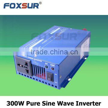 Foxsur 48V DC to 230V AC 300W Off grid high efficiency high quality dc ac solar pure sine wave inverter