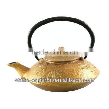 cast iron tea pot enamel inside