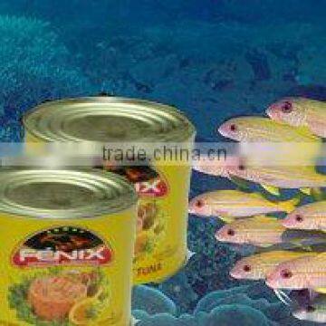 canned yellow fin tuna