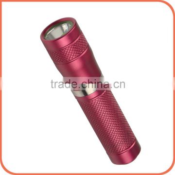 LuckySun middle price LED whistle keychain flashlight R5 300 Lumens 10440 AAA NIMH battery