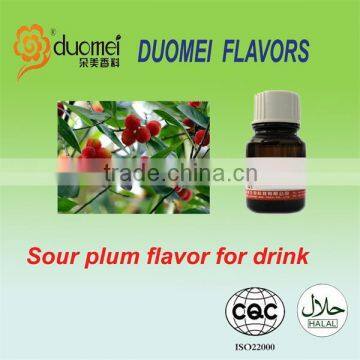 New Arrival Sour plum food flavor/flavour/essence for drink production