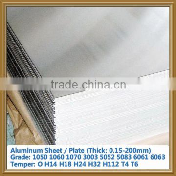 6063 Aluminum Sheet / Coil with O, H4, H6, H651, F Temper