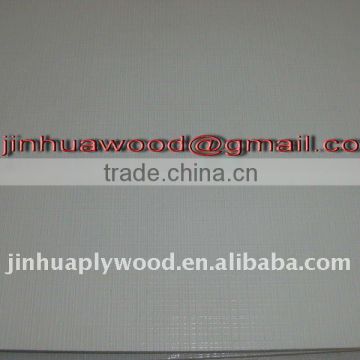 Embossed grey polyester plywood