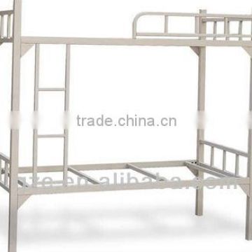 Folding steel Bunk Bed dismantale steel baraack bed metal bunk bed