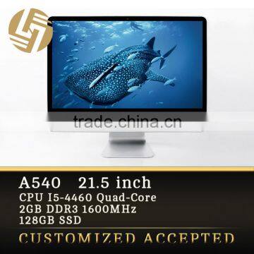 All in one desktop,Intel i5-4460 lcd display quad core PC