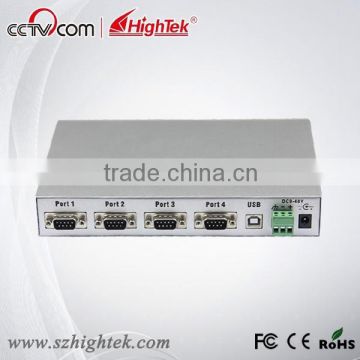 industrial usb to 4-port rs485 rs422 serial hub converter