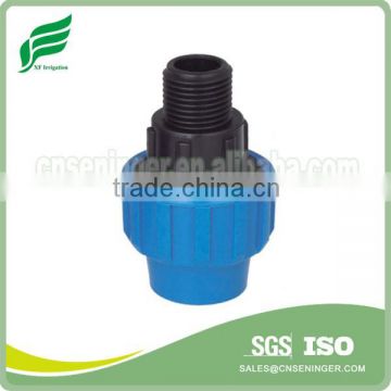 PP compression fitting male - union
